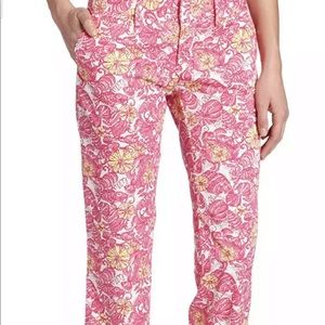 Lilly Pulitzer Whitney Pant Chum Bucket Size 8